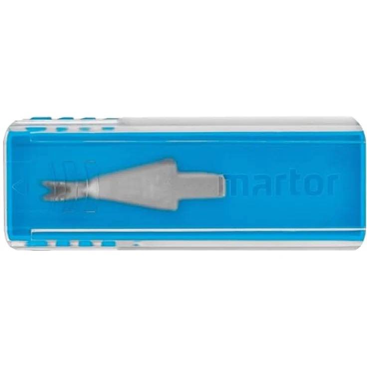 MARTOR Trimmklinge Nr. 674, 10 Stück Ersatzklingen, 8,8 mm, Rostfreier Stahl, Hochwertiger Schliff im Spender – Bild 3