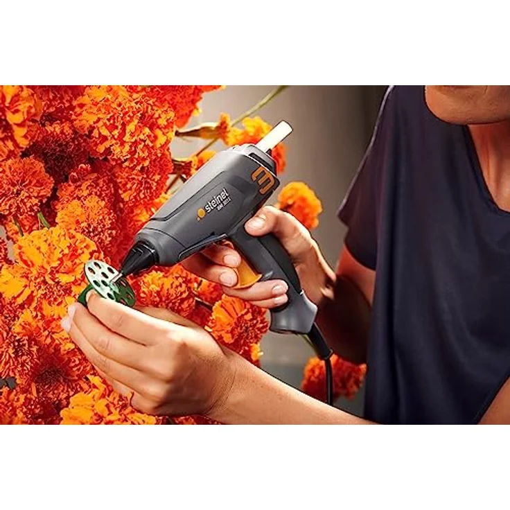 Steinel Klebepistole GlueMatic 3011 Set, inkl. ø11mm Klebesticks, Düse wechselbar, ideal für Reparaturen und zum Basteln – Bild 3