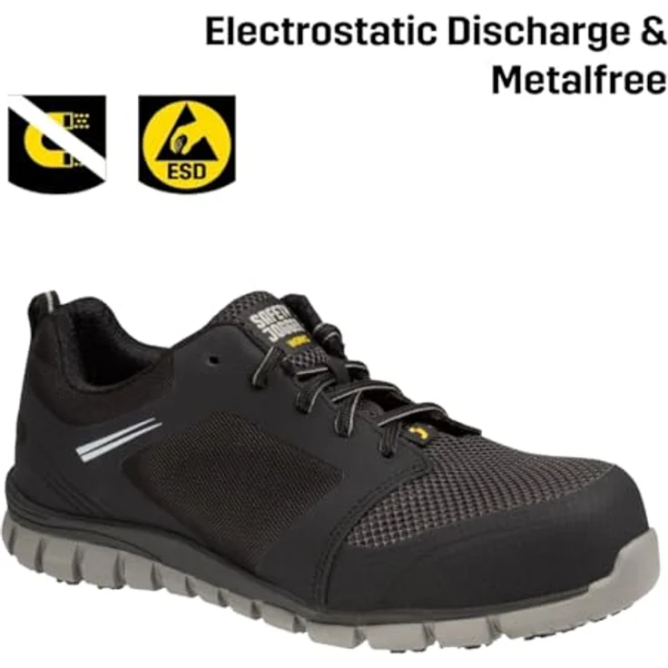 Safety Jogger LIGERO S1 P, leichter Sicherheitsschuh mit Luftzirkulationssystem und Stoßdämpfung, EU 35-48 – Bild 5