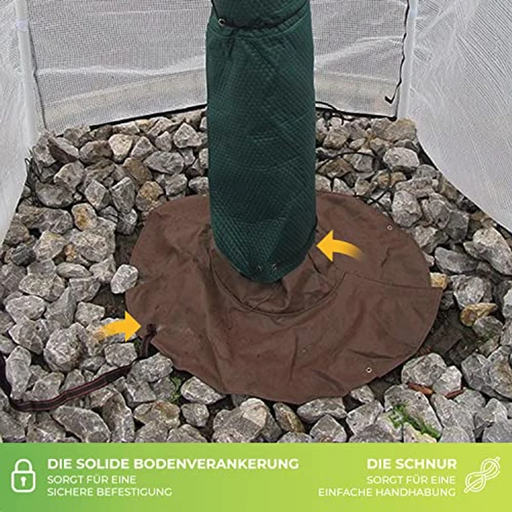 Bio Green Palmen Wurzelschutz 30 x 30 cm – Bild 8