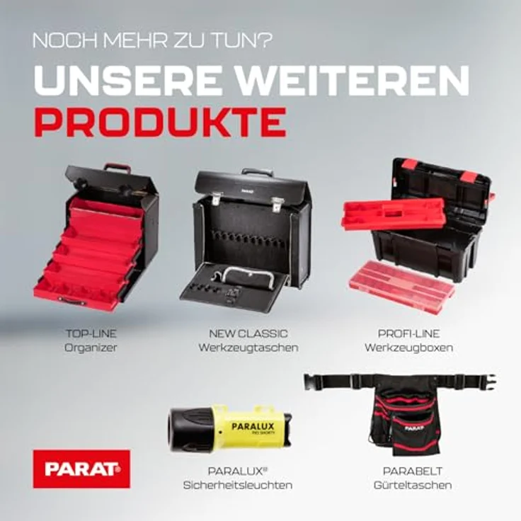 Parat BASIC Tool Softbag S, Werkzeugtasche unbestückt mit 21 Steckfächern, robustem Nylonmaterial, farblich neutral – Bild 10