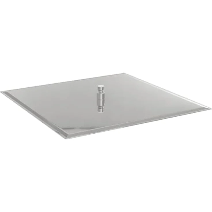 "vidaXL Regenduschkopf Regenbrause Edelstahl 304 50x50 cm Quadrat, Anti-Kalk-Düsen, (1-tlg)" – Bild 6