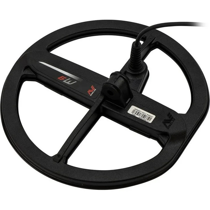 Minelab Metalldetektor Manticore M9 9" 22cm Doppel-D Suchspule, 362 Gramm, Wasserdicht bis 5 Meter, optimal für Unterwasser und Strandsuche, leichteste Spule für Manticore, schmale Bauart, bessere Trennschärfe, flaches Profil für einfaches Schwenken im Wasser
