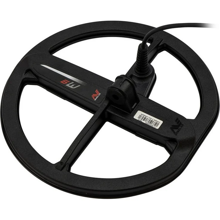 Minelab Metalldetektor Manticore M9 9" 22cm Doppel-D Suchspule, 362 Gramm, Wasserdicht bis 5 Meter, optimal für Unterwasser und Strandsuche, leichteste Spule für Manticore, schmale Bauart, bessere Trennschärfe, flaches Profil für einfaches Schwenken im Wasser