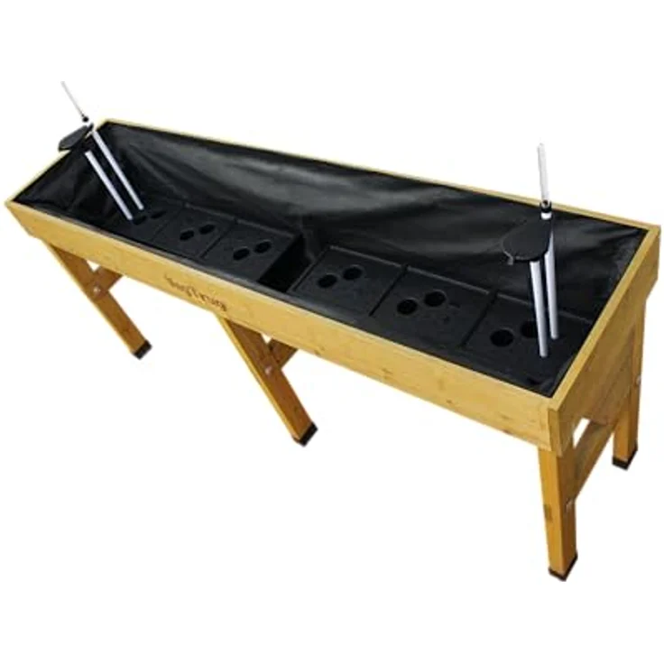 VegTrug Bewässerungsset für Wall Hugger 1,8m, großes Reservoir mit Abdecktrichter und Füllmesser für optimale Pflanzenbewässerung – Bild 4