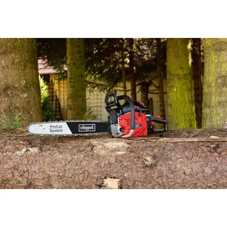 Scheppach CSP530s, Benzin-Kettensäge mit 53cc Hubraum und hoher Leistung – Bild 8