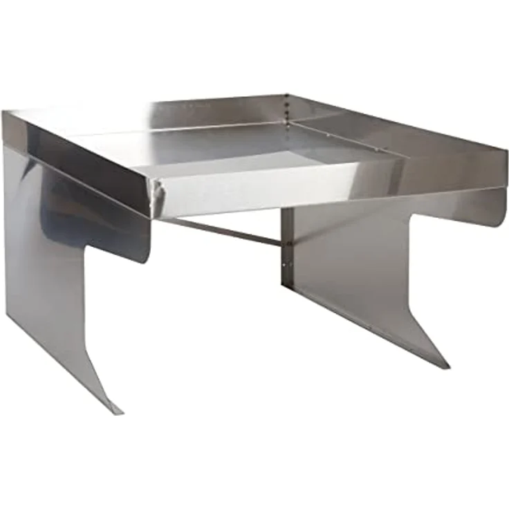 Proregal Mähroboter-Garage XL mit Pflanzkasten, Edelstahl anthrazit, wetterfest, L x B x H: 100 x 70 x 47 cm – Bild 1
