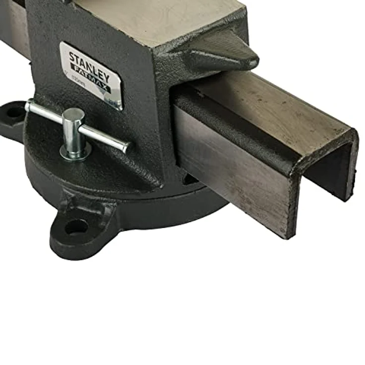 Stanley Maxsteel Schraubstock (schwere Ausführung, 95 mm Ausladung, 125 mm Spannweite, 1800 kg Spannkraft) 1-83-067 – Bild 8