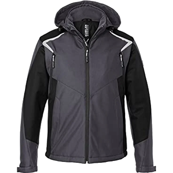 Kübler Bodyforce Winter Softshelljacke, atmungsaktiv und winddicht, Größe M – Bild 1