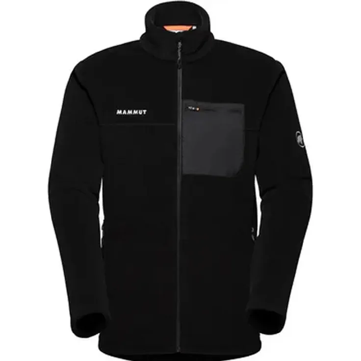 Mammut Fleecejacke Mammut Innominata ML Jacket Herren Fleecejacke 1014 04380 0001, Polartec® Thermal Pro® Fleece, Schwarz