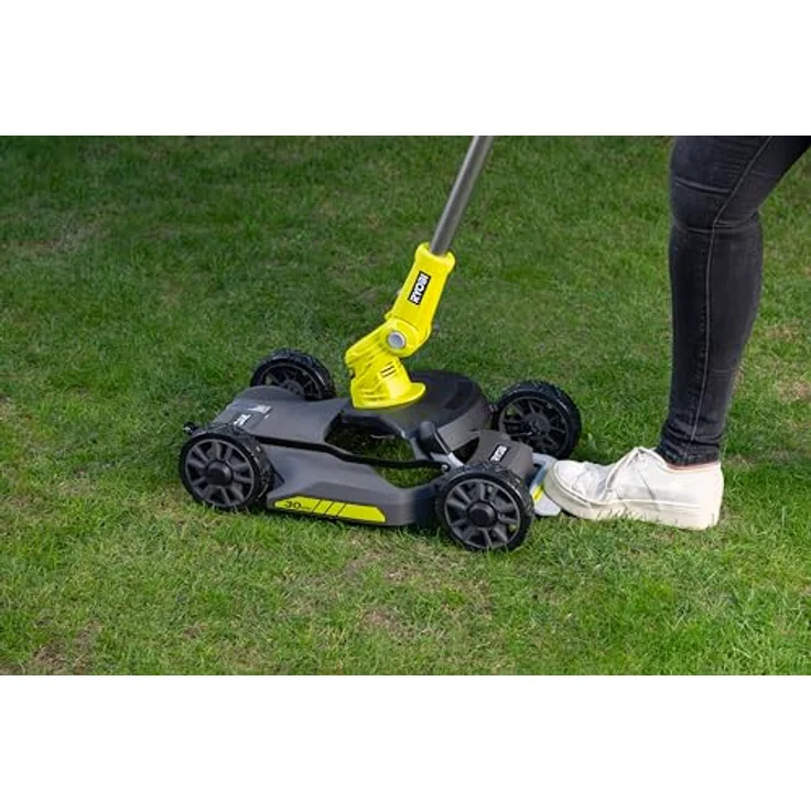 Ryobi Akku-City-Rasenmäher 'RY18LMC30A-120' 18 V ONE+ mit Akku, bis 200 m², leicht und kompakt, für kleine Gärten, grün – Bild 5
