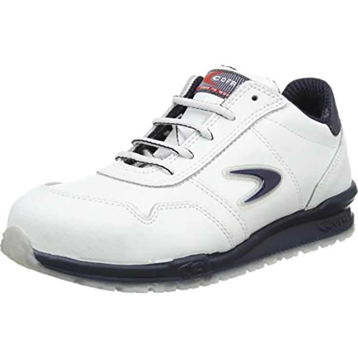 Cofra Sicherheitsschuh Nuvolari S3, Atmungsaktiver Halbschuh mit Aluminiumkappe, weiß, Größe 44 – Bild 1