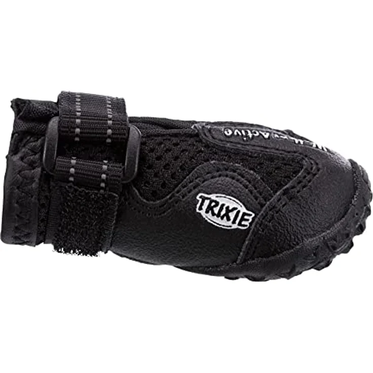 Trixie Pfotenschutz Walker Active 2 Stück schwarz M-L – Bild 4