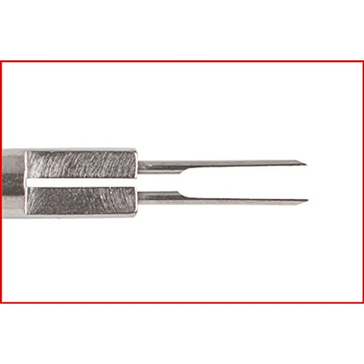 KSTOOLS Kabel-Entriegelungswerkzeug für Flachstecker und Flachsteckhülsen 1,6 mm, hochwertiger Federbandstahl, Länge 117 mm, Universal-Anwendung, Entriegelungsprinzip 2 + 5 – Bild 4