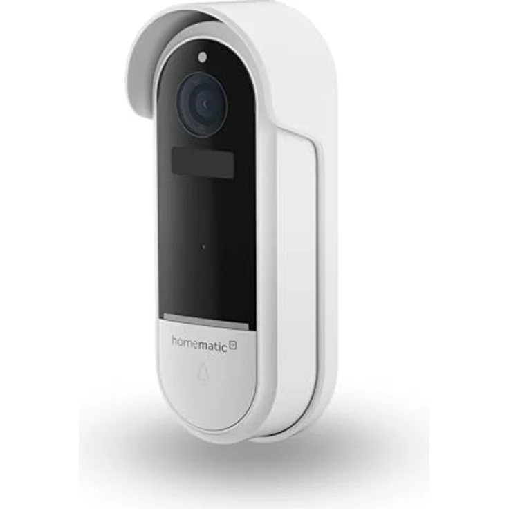 Homematic IP HmIP-CODB Video-Türsprechanlage WLAN, 3 Megapixel Kamera, Weiß, intelligente Bewegungserkennung – Bild 1