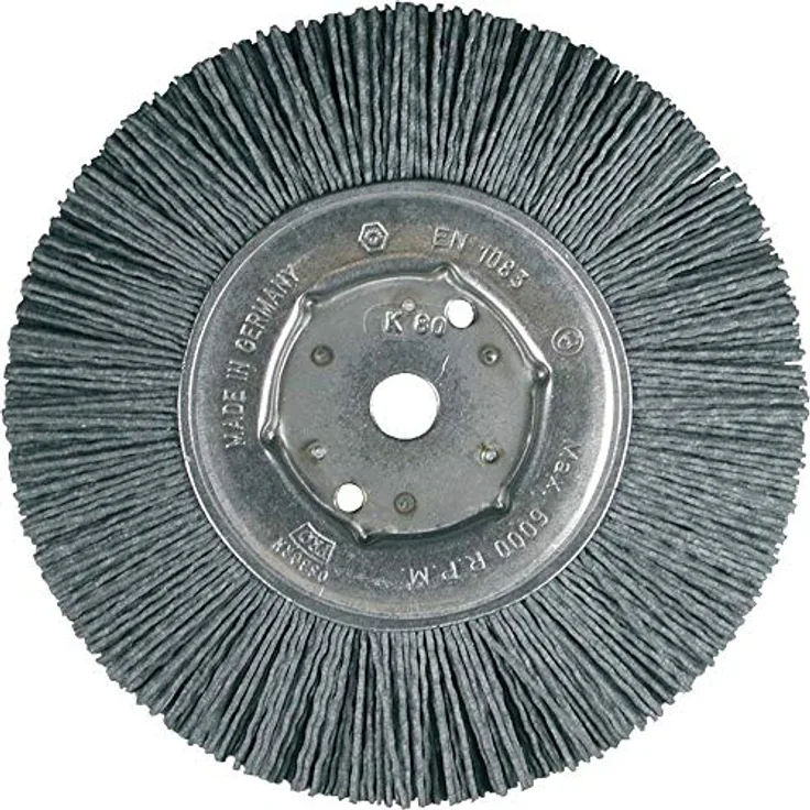 Osborn Rundbürste D.200mm Nylon, Siliciumcarbid, 9000min-¹, flexible Arbeitsfläche, hohe Elastizität