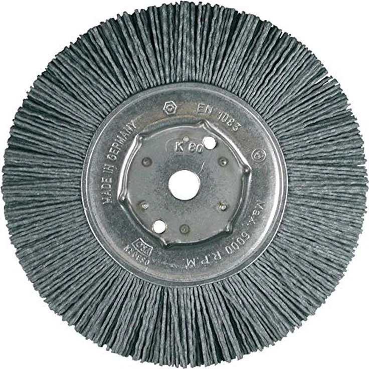 Osborn Rundbürste D.200mm Nylon, Siliciumcarbid, 9000min-¹, flexible Arbeitsfläche, hohe Elastizität