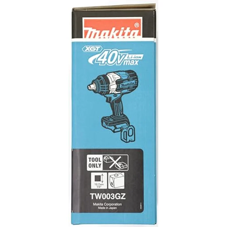 Makita TW002GZ, 40V Akku-Schlagschrauber mit 1700 Nm Drehmoment, 1/2 Zoll Antrieb und 1800 U/min – Bild 21