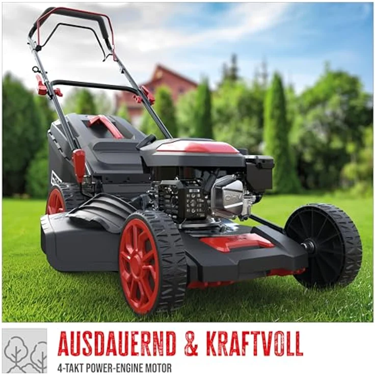 Güde Benzin Rasenmäher Big Wheeler 514.9R, 4-Takt Motor, 51 cm Schnittbreite, 60 L Grasfangsack, Hinterradantrieb – Bild 2