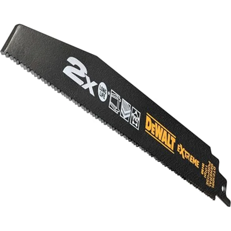 Dewalt DT2308L-QZ EXTREME Bimetall Säbelsägeblatt 228 (5 Stk.), Multi, 228 mm – Bild 4
