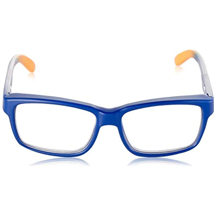Pegaso Work and Fun Brille gegen impactÃ³ Objektiv mit Pre Sehstärke, mehrfarbig (Blau-Orange), +3.0, L – Bild 2
