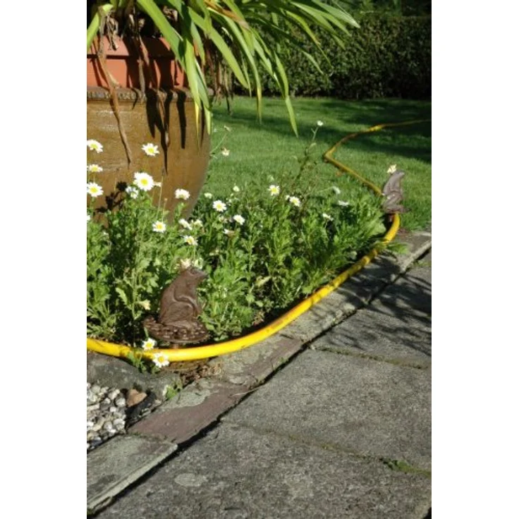 Umlenkrolle Gartenschlauch Froschkönig Schlauchführung Garten Antik-Stil – Bild 5