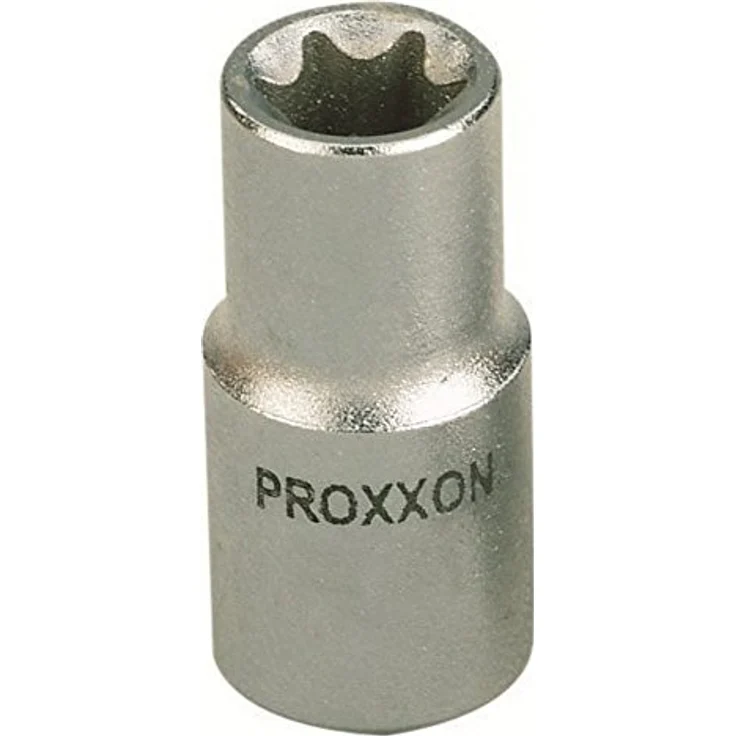 PROXXON 23796 Aussen Torx Einsatz Nuss E10 Antrieb 6,3mm (1/4")