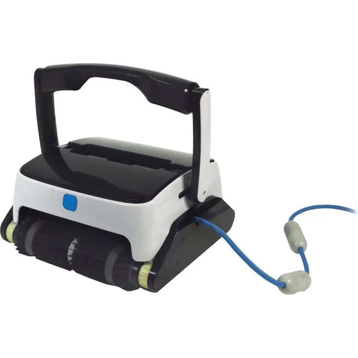 Ubbink Robotclean 3 Plus, Poolroboter für Reinigung von Boden, Wand und Wasserstandslinie, 130 m² max, 100 Mikron Filterfeinheit, 16m³/h Saugleistung, 3 Reinigungszyklen