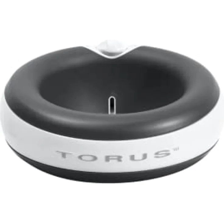Torus Pet Maxi Gefilterter Wassernapf (Holzkohle) – 2 Liter – Napf für Zuhause und unterwegs – Autofill – Kein Auslaufen – Antimikrobiell – BPA-frei – Hund – Katze