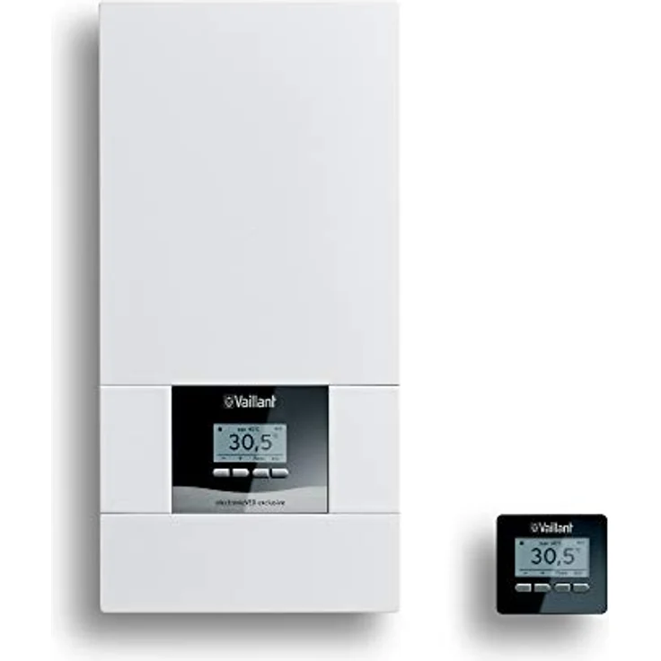 Vaillant VED exclusive 24/8, elektronischer Durchlauferhitzer mit 24kW, gradgenauer Temperatureinstellung und Grafikdisplay, druckfest, 400V – Bild 1