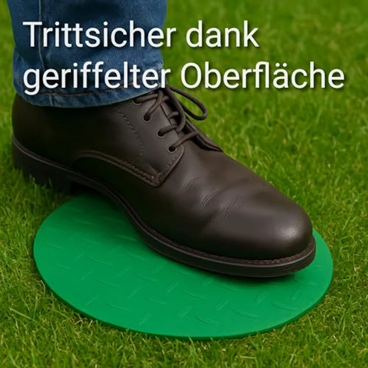 KERRY Ventilbox Bodeneinbaudose Rund Größe M, schwarz mit grasgrünem Deckel, 150 kg belastbar, robust und langlebig aus Palaplast Kunststoff – Bild 6