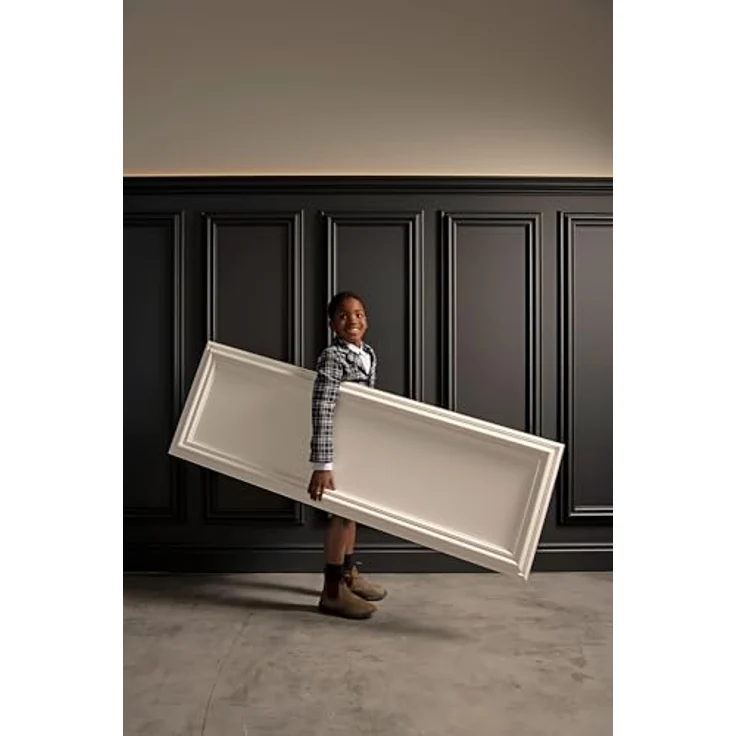 Orac Decor 3D Paneele W120-box AUTOIRE, 4 Paneele vor grundiert, Polyurethan Hartschaum, 150 cm x 50 cm x 3,2 cm, für Innen- und Außenbereich – Bild 4