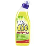 Fit WC-Kraftgel Citrus 750ml – Entfernt Kalk & Urinstein kraftvoll, mit frischem Duft & Sicherheitsverschluss