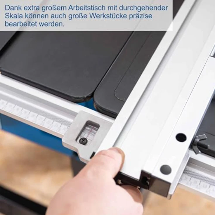 Scheppach HS254, leistungsstarke Tischkreissäge mit 2200 W Motor und ergonomischem Design – Bild 5