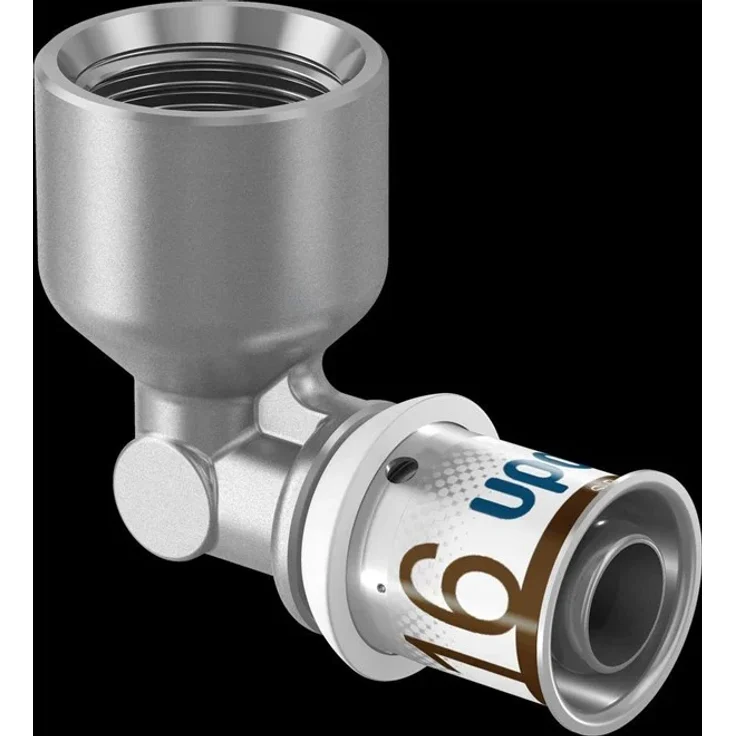 Uponor s-press plus Elbow mit Innengewinde, 25 mm x 1, Sanitärarmatur für Bewässerungszubehör
