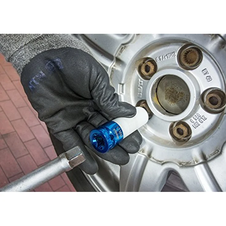 VIGOR V2472 Bit- und Steckschlüsselset für Schlagschrauber, SW 17, inkl. Kunststoffhülse – Bild 4