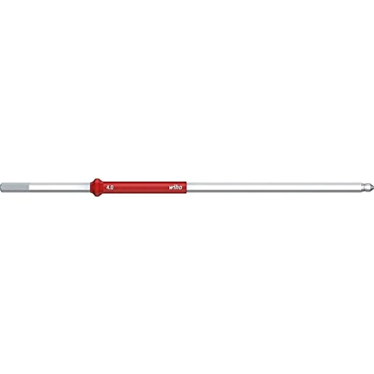 Wiha Wechselklinge Sechskant für Drehmoment-Schraubendreher mit Längsgriff (26061) 2,5 mm x 175 mm, 3,8 Nm