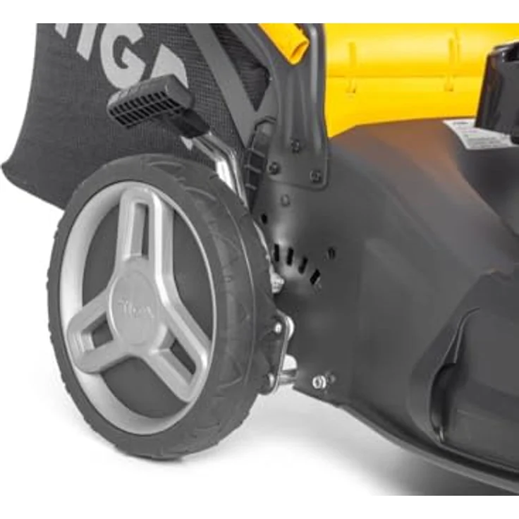 Stiga Combi 55 SQ H, Benzin-Rasenmäher mit Honda Viertaktmotor, 53 cm Schnittbreite, 2000 m² Rasenfläche, Heckantrieb, Mulchen standardmäßig – Bild 4