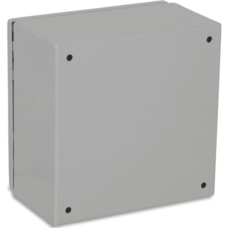 BOXEXPERT® Verteilerkasten außen Treva, wasserdicht IP66 aus Stahlblech, 250x200x150mm, schlagfest IK10, sicher verriegelbar, für Industrie und Außenbereich – Bild 4
