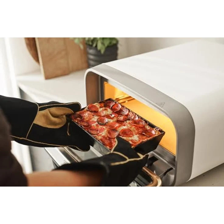 Ooni Volt 2, Elektrischer Pizzaofen mit Pizza Intelligence™, 450°C, kompakt für 13 Zoll Pizzen, schwarz – Bild 8