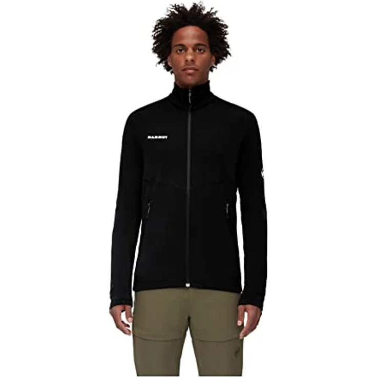 Mammut Aconcagua Light ML Herren Jacke, Funktionsjacke mit Polartec® Power Grid™ Material, blau – Bild 2