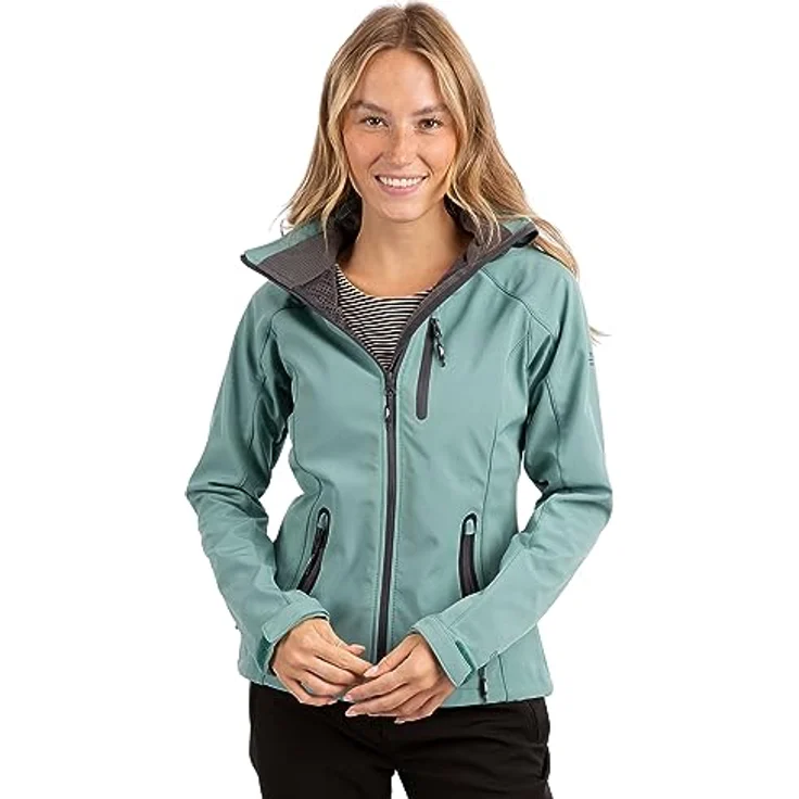 Trespass Damen Jacke Bela II, Softshelljacke in verschiedenen Farben mit wasserabweisendem TP75-Gewebe – Bild 3