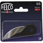 FELCO Ersatz-Klinge mit Nieten 5/3 für Gartenscheren FELCO 5 + FELCO 160L (Zuverlässige Gegenklinge für präzise Schnitte) FELCO 5/3