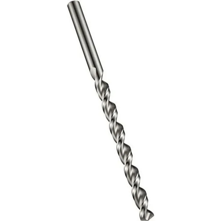 DORMER Tieflochspiralbohrer Typ PFX A940, 8 mm HSS-E Zylinderschaft Lang, 165 mm Gesamtlänge, 109 mm Schneidenlänge, 130° Spitzenwinkel
