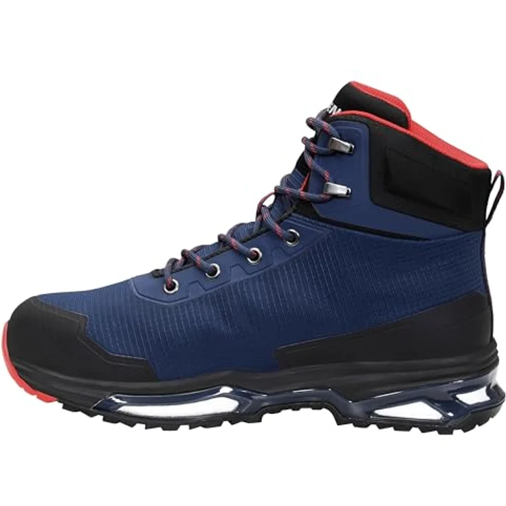 GCS Batai ELTEN Bente XXE GTX Blue Mid ESD S3 Sicherheitsschuhe, hydrophobiertes Textilober-material, metallfreier Durchtrittschutz, Stahlkappe, Größe 46, blau – Bild 3