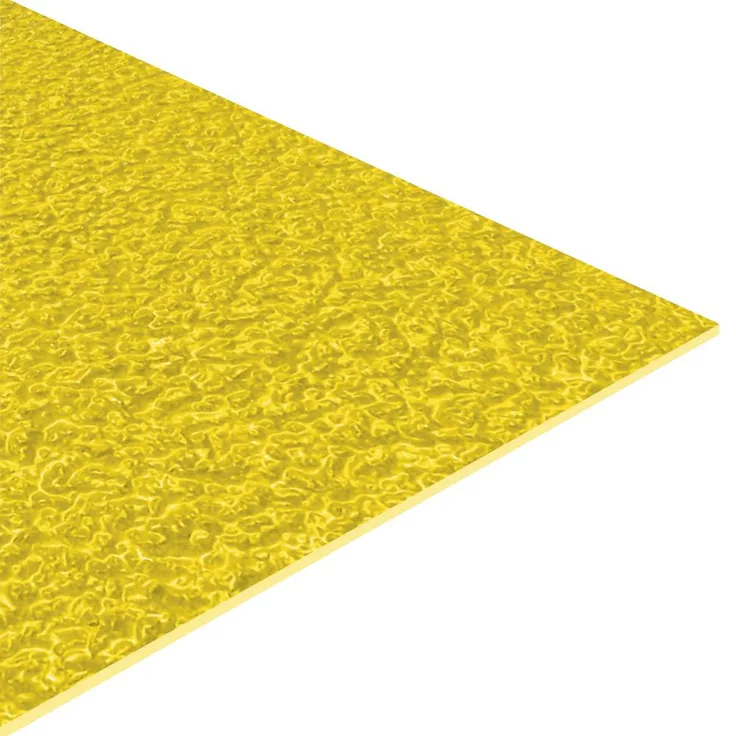 COBA Europe COBAGRIP® Bodenbelag, Gelb 5mm, rutschfest, robust und langlebig, für Innen- und Außenbereich