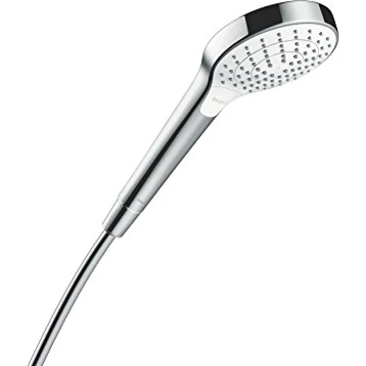 hansgrohe Duschkopf Croma Select S (Regendusche, 3 Strahlarten) weiß/chrom