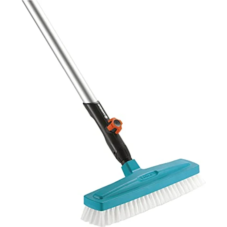 GARDENA combisystem-Schrubber: Optimales Werkzeug für die Reinigung im Haus, 30 cm Arbeitsbreite, hochelastische Polypropylen-Besteckung, möbelschonend durch abgerundete Kanten (3639-20) – Bild 3