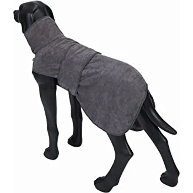 rukka Pets Micro Light Bademantel für Hunde Anthrazit S – Bild 4