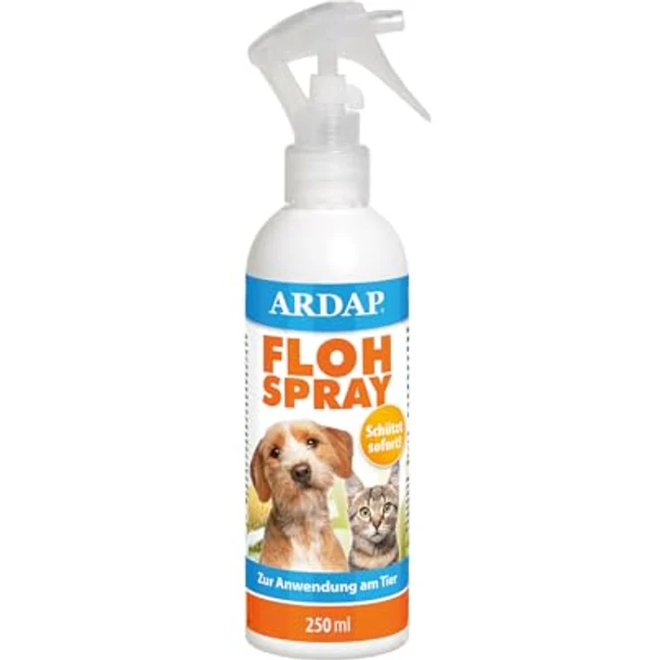 Ardap ARDAP® Flohspray, Insektenspray zur Anwendung am Tier, 250ml mit natürlichen Wirkstoffen – Bild 1